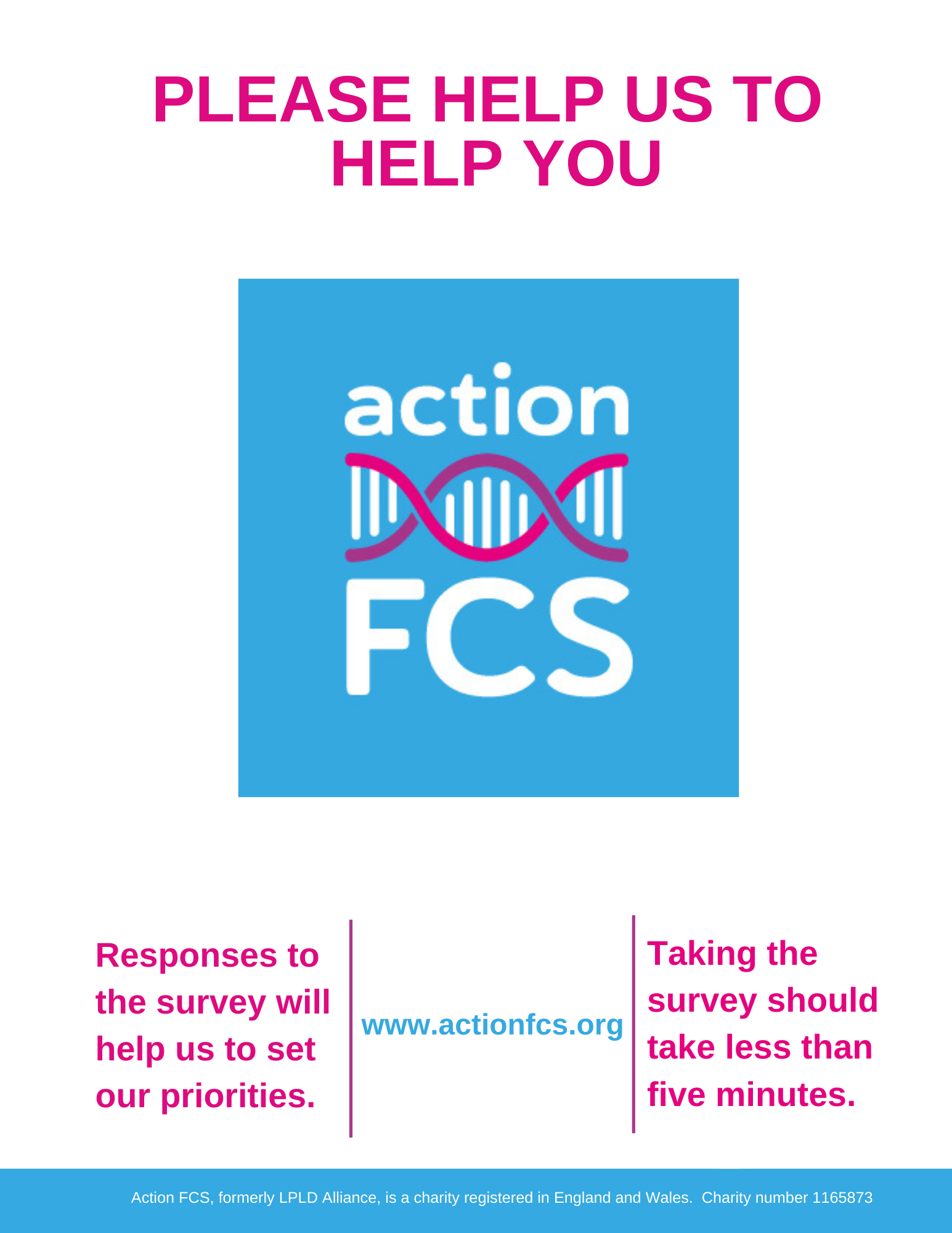 take our survey